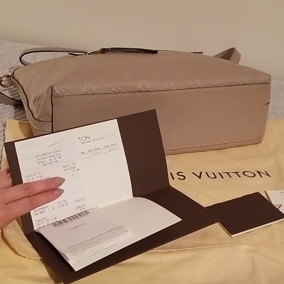 Authentic Louis Vuitton empreinte Bastille - Picture 8 of 10